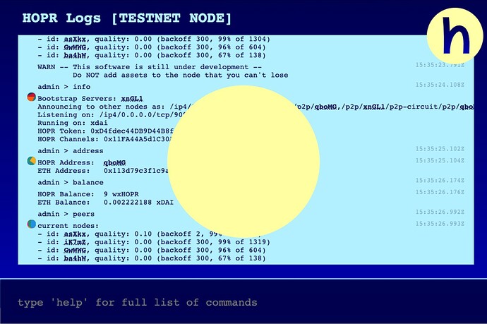 HOPR node